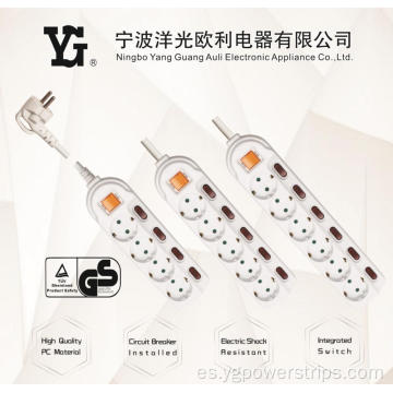 YSS-MOOEL Outlet EU/Alemania Standard Power Strip